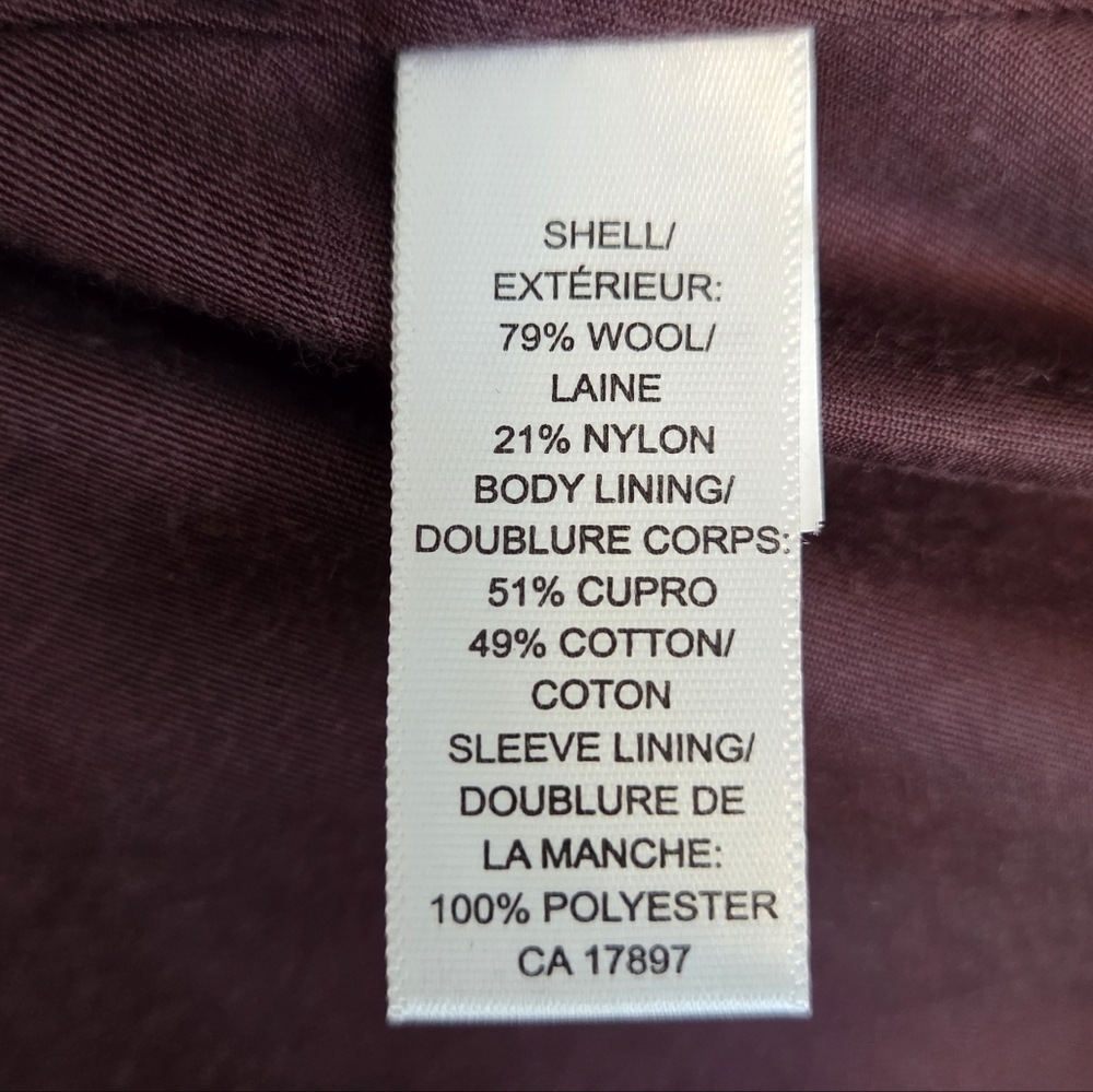 Banana Republic Italian Wool Camel Coat | Emmetex Fabric | Double Breasted Tailo - Picture 9 of 11